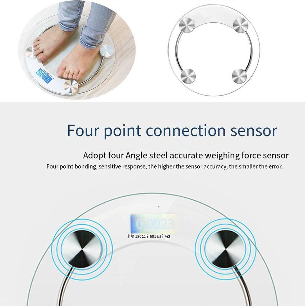 Cân Điện Tử Mặt Kính Tầm Nhìn Ban Đêm Mẫu Mới