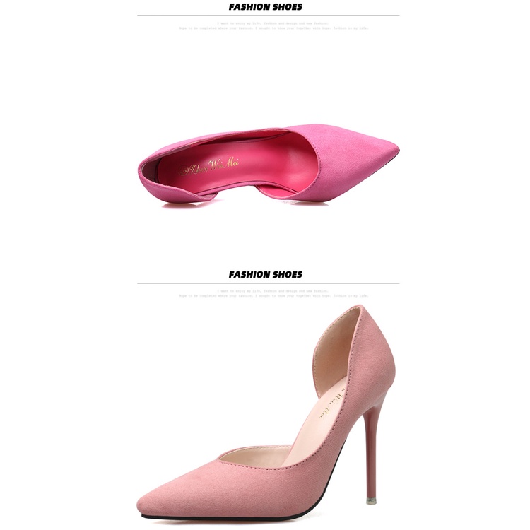 Giày Cao Gót 11cm Mũi Nhọn Quyến Rũ Thời Trang Phong Cách Hàn Quốc Cho Nữ