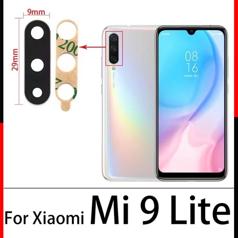Nắp Ống Kính Camera Sau Thay Thế Chất Lượng Cao Cho Xiaomi Mi 10 9 8 Lite SE 9T Note 10 Pro 10T Lite 5G