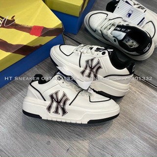 Giày mlb chunky liner new york yankees ‘white black’