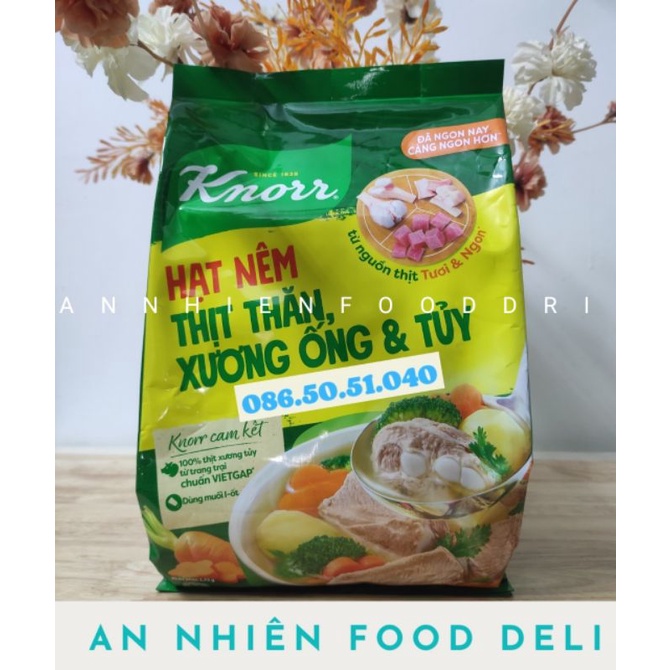 Gia Vị Knorr Unilever Bột Thịt Gà, Hải Sản, Xốt Nâu Demi, Súp Nền Bò Heo Lẩu Thái