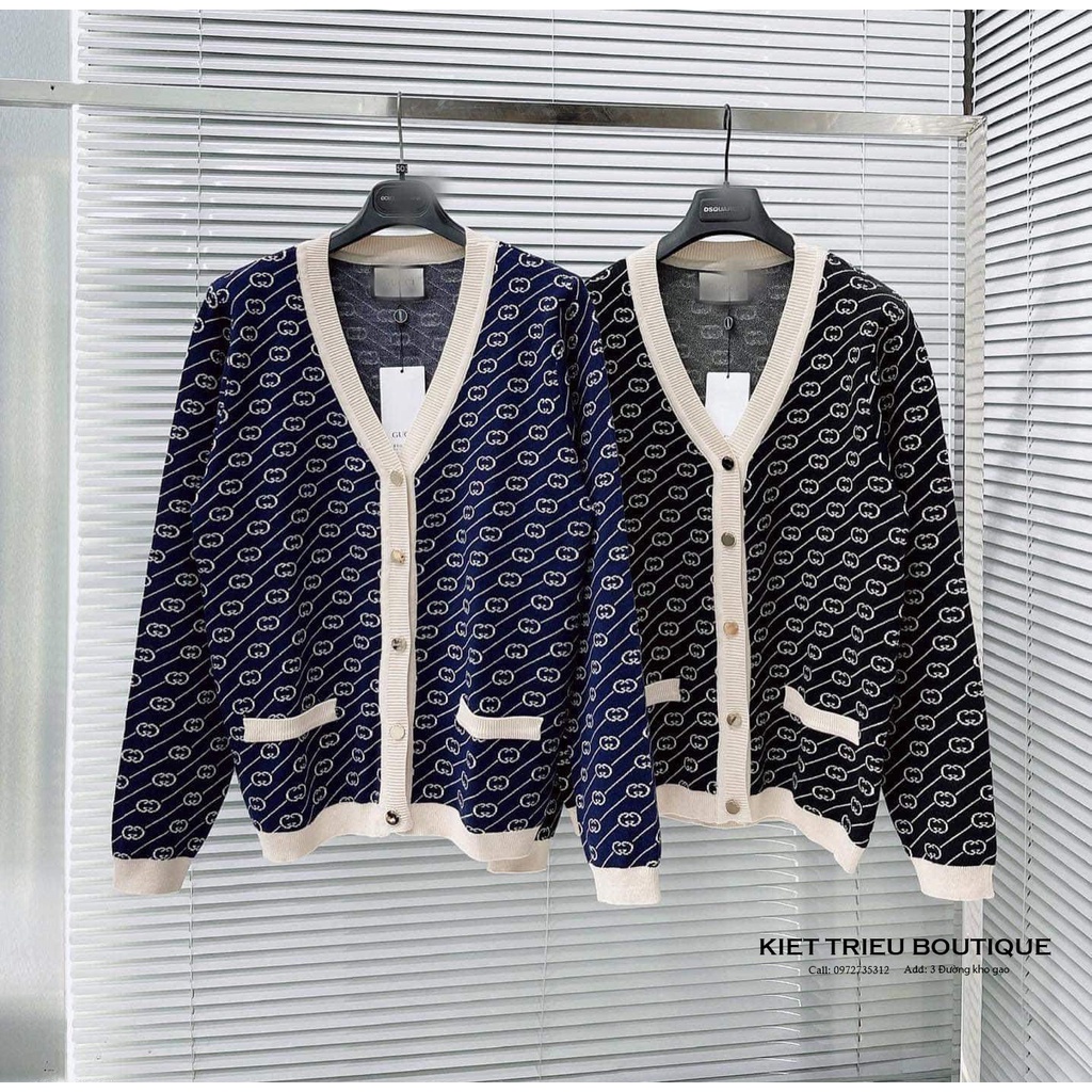 Áo khoác cardigan gucci thu đông new