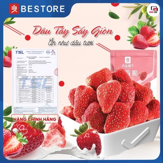 Bestore dâu tây giòn 30g dâu tây sấy khô đông lạnh snack dâu tây sấy khô 11000524