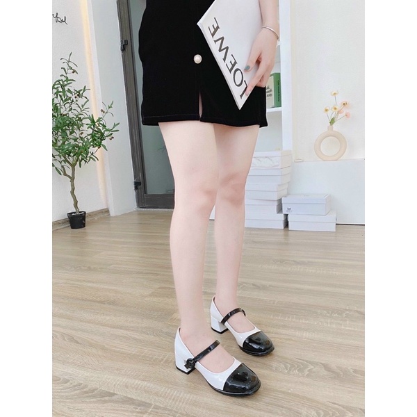 Giày búp bê marry jane phối màu G137