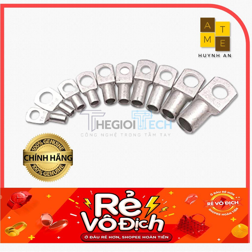 Đầu COS trần, bịt đầu SC bằng đồng mạ si chống oxi hóa SC35-12