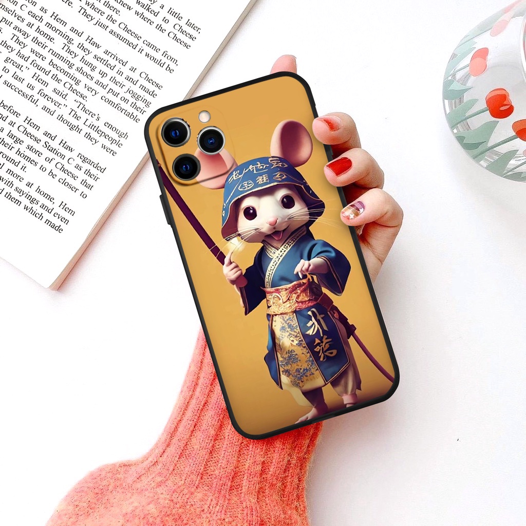 Ốp lưng iphone hình 12 con giáp cực chất dẻo vuông cạnh tuổi Tý Sửu Dần Mão Thìn Tỵ Ngọ Mùi Thân Dậu Tuất Hợi đủ mã 6-14