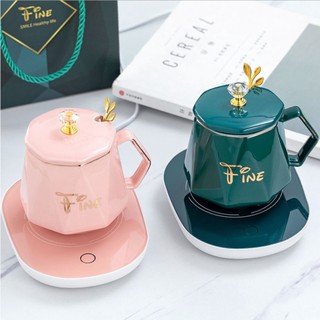 Đế hâm nóng đồ uống trà, cà phê, sữa sang trọng tiện lợi