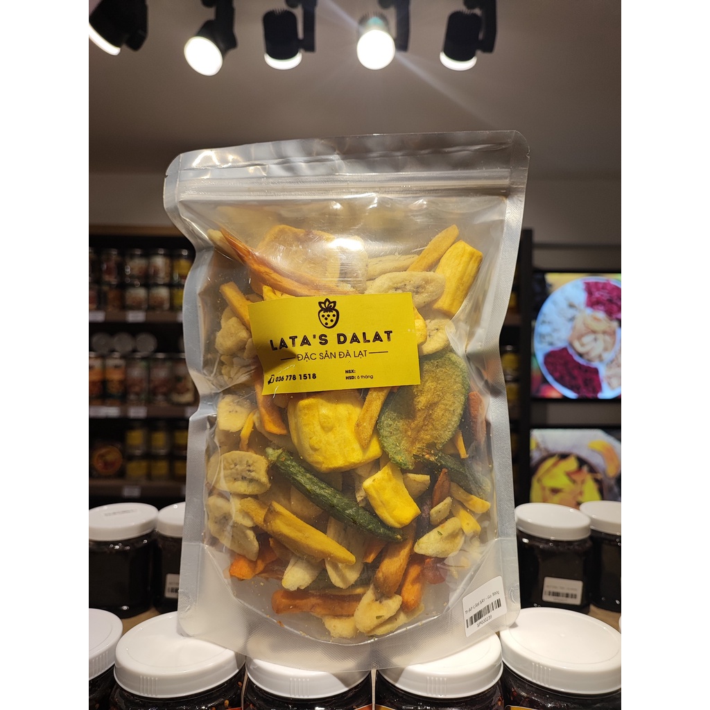 Thập Cẩm Rau Củ Sấy/ Trái Cây Sấy - Đặc Sản Đà Lạt
