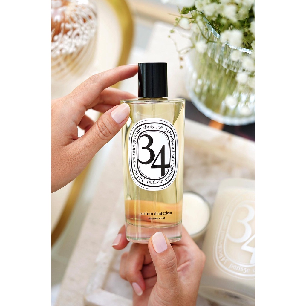 DIPTYQUE- Nước hoa xịt phòng Diptyque 34 Boulevad Saint Germaini