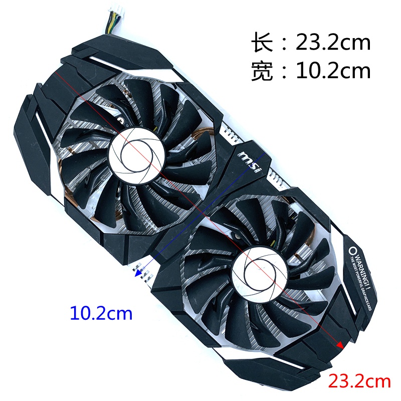 Card Tản Nhiệt Gpu MSI GTX1060 Bản Gió Cao P106-100