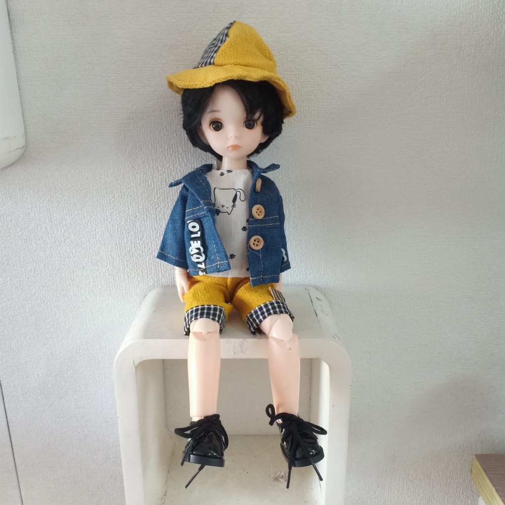 Búp Bê Nam 30cm Hàng đẹp kèm phụ kiện bắt mắt Animedolls 638 NCT