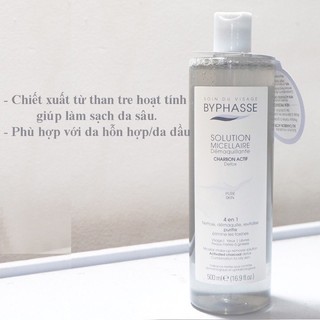 Nước Tẩy Trang BYPHASSE Solution Micellaire Face 500ml