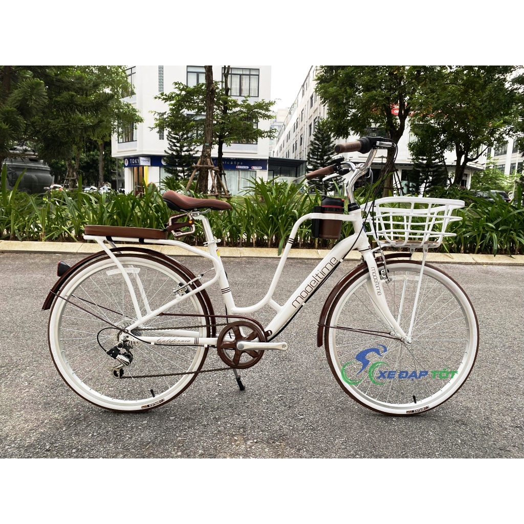 Xe Đạp Nữ CALIFORNIA Cacao Màu Ngẫu Nhiên