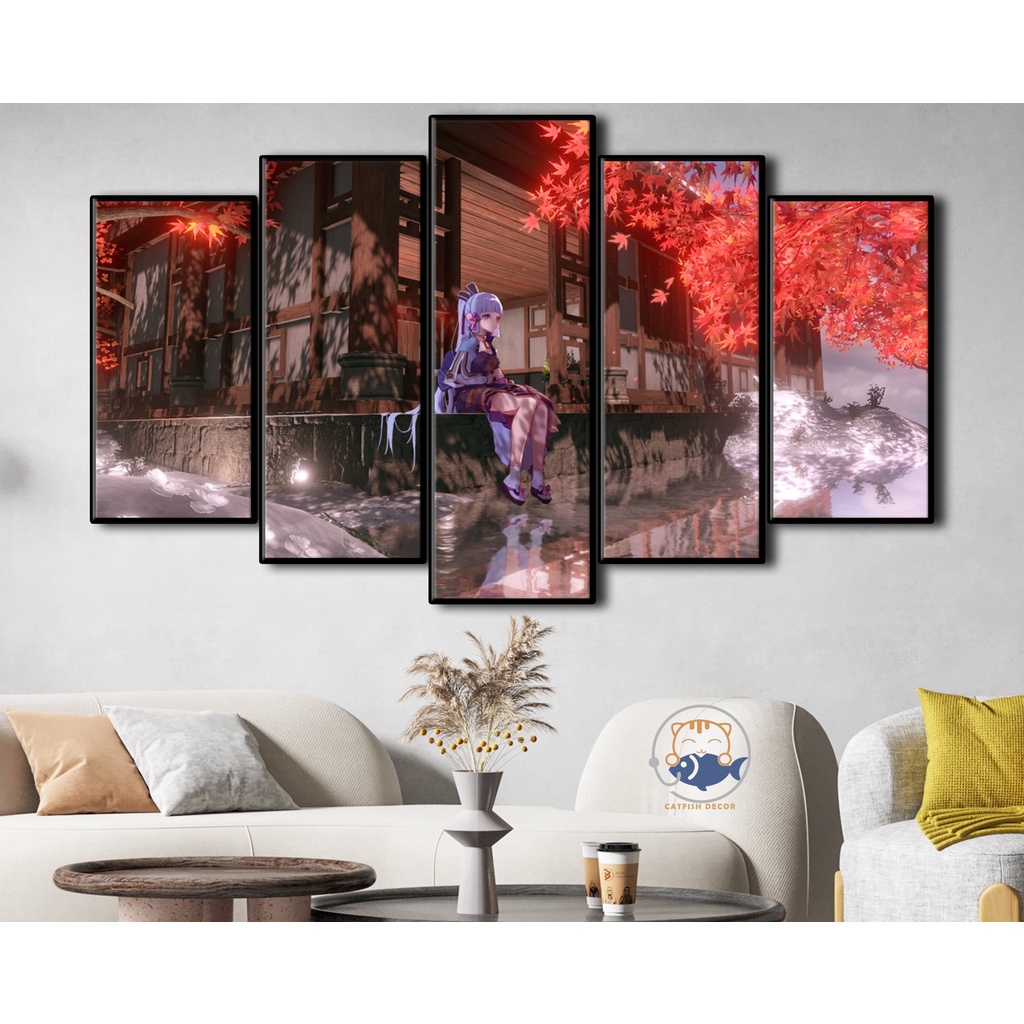 Tranh Dán Tường Decor Gaming - Genshin Impact - 17
