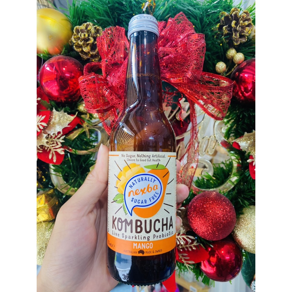 Nước uống lên men Kombucha Nexba các vị 330ml