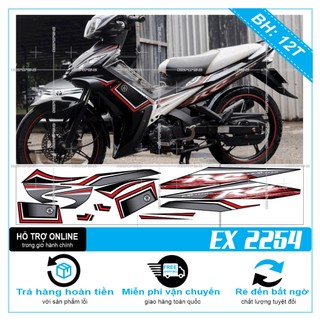 TEM RỜI EXCITER 2010 RC XÁM ĐEN 2254