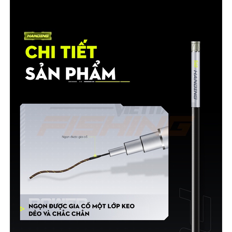 Cần câu Handing Tháp Điếu - Buns Fishing