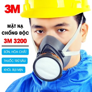 Mặt nạ phòng độc chống bụi 3m 3200