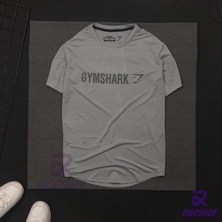 Áo thun tập gym thể thao nam Shark cao cấp RTS020 - áo phông nam thun lạnh cổ tròn