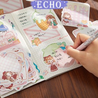 Set giấy note hoạt hình dễ thương 30 tờ