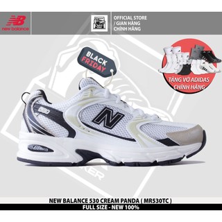 😘 giày new balance 530 retro cream panda - hàng chính hãng 100%