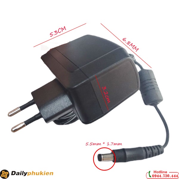 Adapter nguồn cho đàn organ casio 12V 1500mA dailyphukien