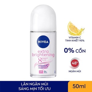 LĂN NGĂN MÙI NIVEA EXTRA BRIGHTENING 50ML