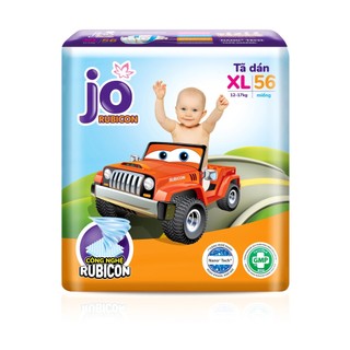 Bỉm Jo dán Rubicon Size Xl56 - hàng miếng tặng