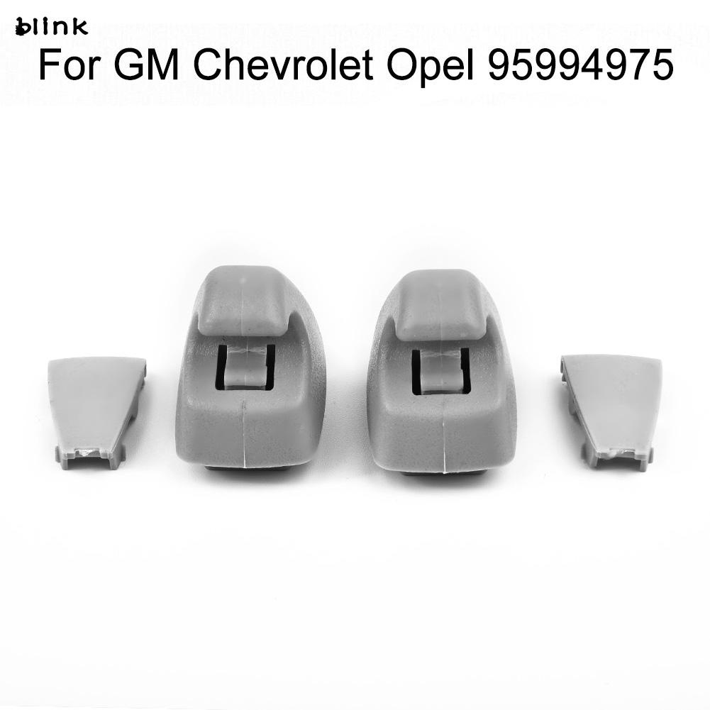 Bộ 2 Kẹp Gắn Tấm Che Nắng Màu Xám Cho Xe Hơi