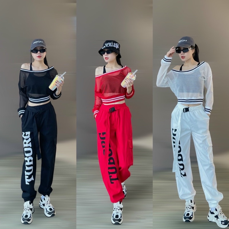 ÁO KHOÁC LƯỚI CROPTOP TAY DÀI
