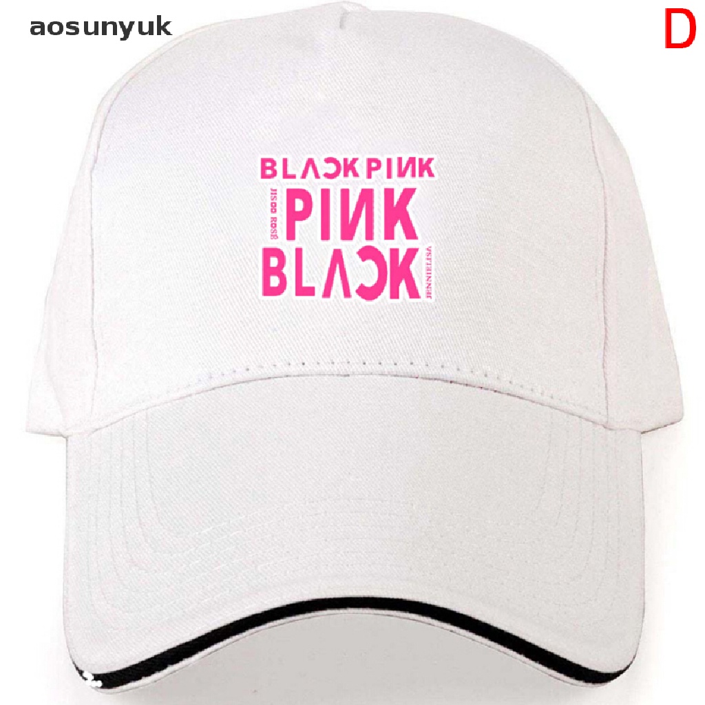 Aosunyuk Mũ Lưỡi Trai Bóng Chày In Chữ Blackpink Cá Tính