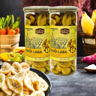 Chuối laba sấy giòn LangBiang Food, hũ 250g