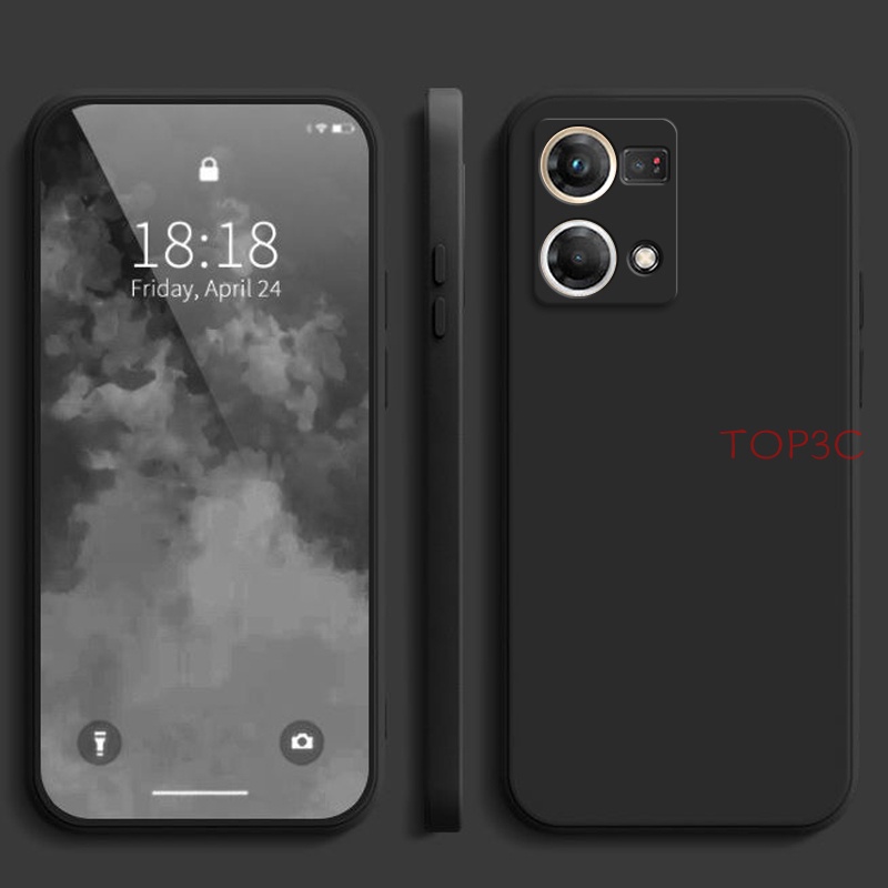 Ốp Điện Thoại Tpu Màu Trơn Cho Oppo Reno 7 4G / Reno 8 4G / Reno 6Z / 6 / 7 / 7z / 7 Pro / Reno 8z YT