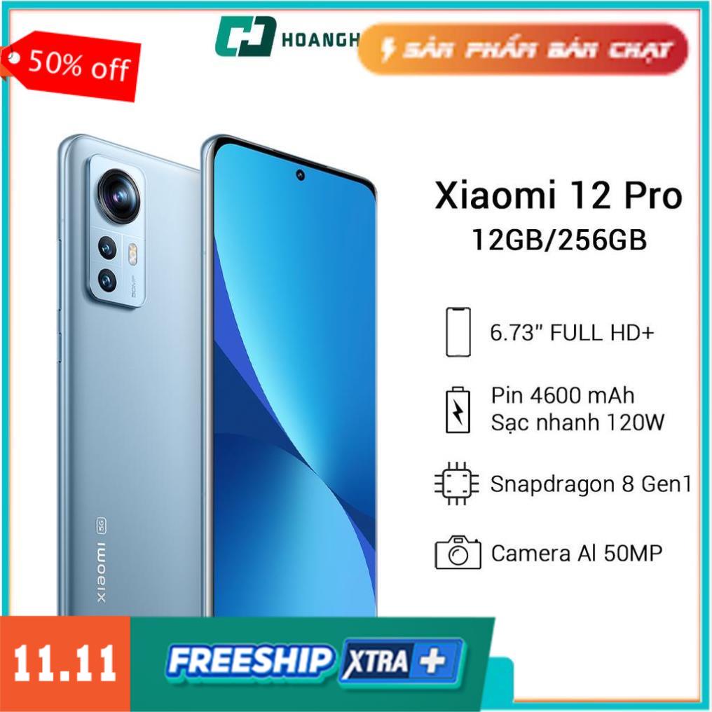 Điện Thoại Di Động Xiaomi 12 Pro 12GB/256GB Cấu Hình Cao Pin Khủng Bảo Hành Dài
