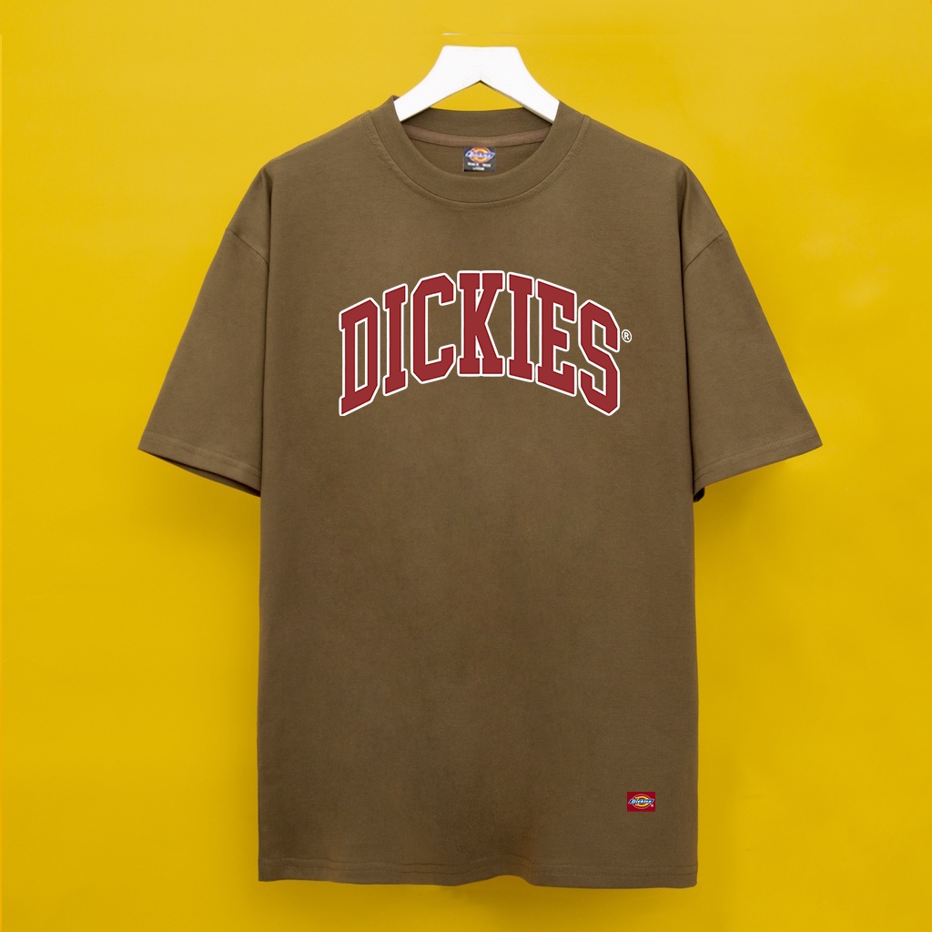 Áo Thun Dickies Logo Đỏ form rộng - T-Shirt Dickies cao cấp-DK02-Streetwears SG | BigBuy360 - bigbuy360.vn