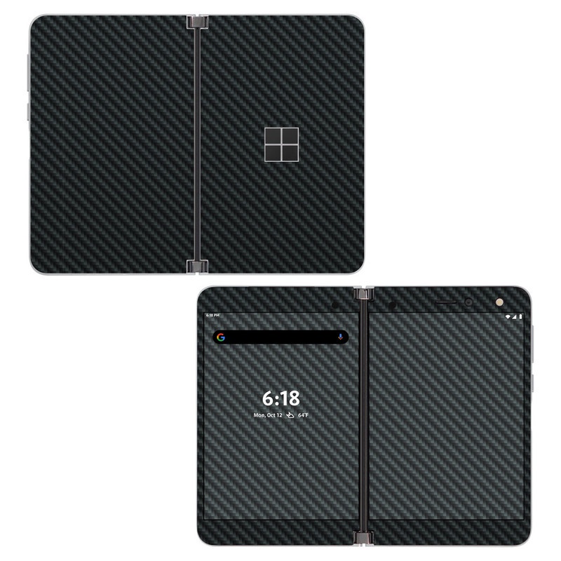 Skin decal dán Surface Duo mẫu Carbon (đã cắt sẵn, dễ dán)