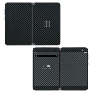 Skin decal dán Surface Duo mẫu Carbon