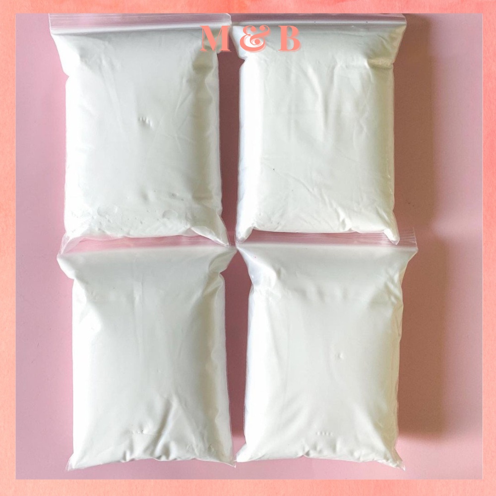 Đất Sét Trắng Nhật Tự Khô Nhẹ 100g, Nguyên Liệu Làm Slime, Softclay Nặn Hình, Làm Butter Slime Cho Bé Tự Do Sáng Tạo