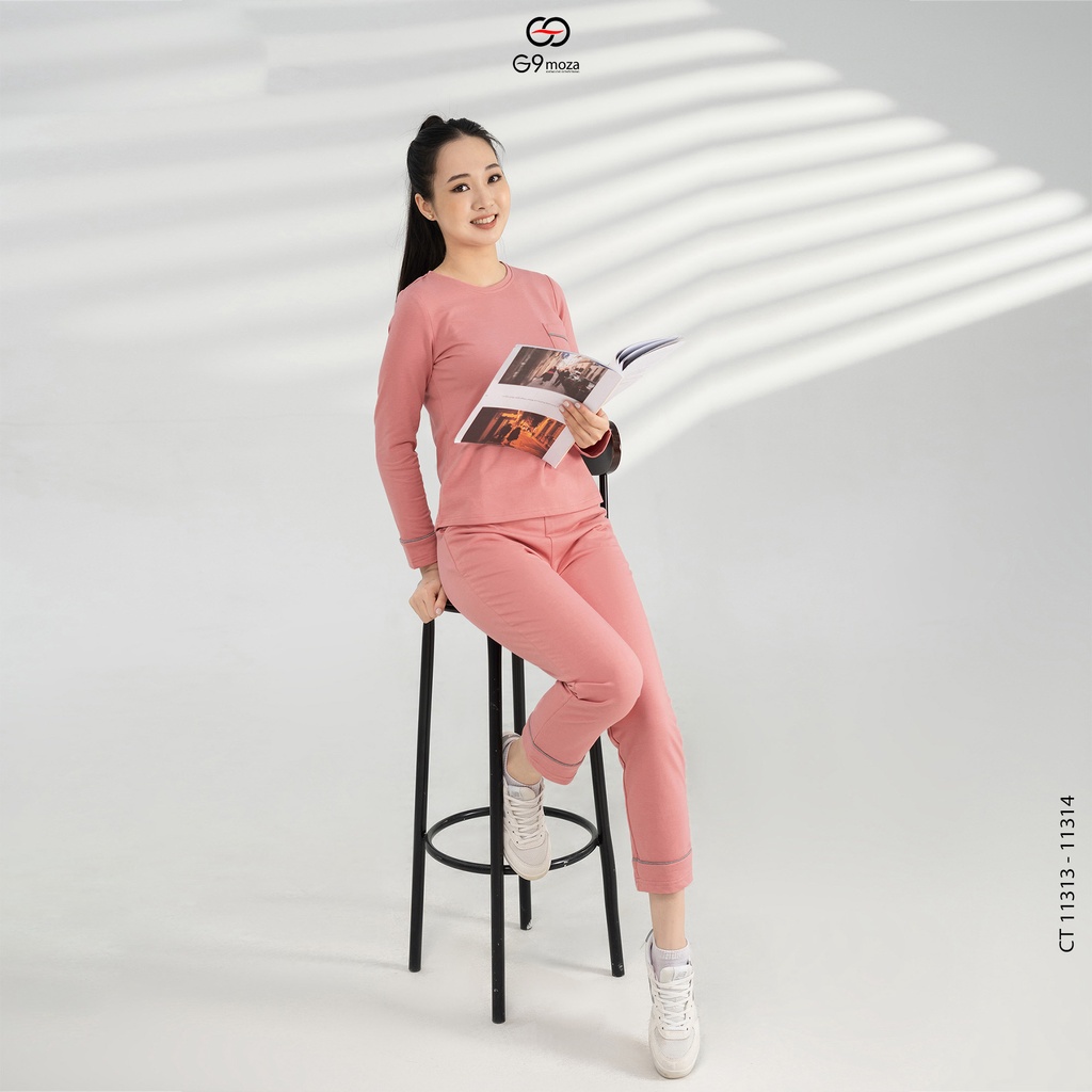 Bộ cotton 11313 G9moza da cá cao cấp
