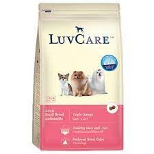 Thức ăn hạt cho giống chó nhỏ adult small breed luvcare 500g