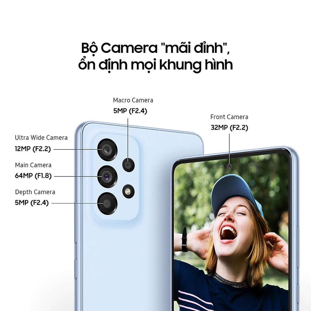 Điện thoại Samsung Galaxy A53 5G  - Hàng chính hãng