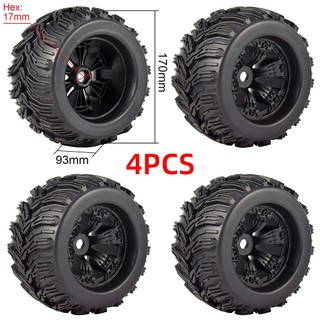 Bộ 4 bánh xe 170mm 150mm 17mm cho xe điều khiển hsp hpi redcat traxxas trx4 1 / 8