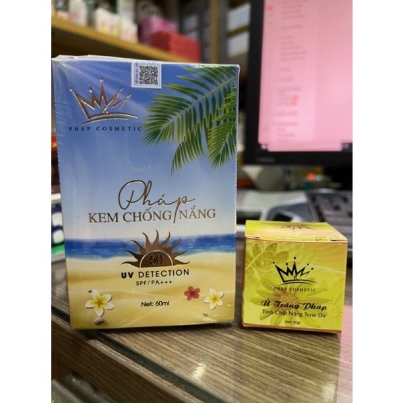 Kem Chống Nắng Pháp Cosmetic 60ml