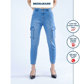 Quần jeans dài nữ ống đứng MESSIJEANS WJE0056-42