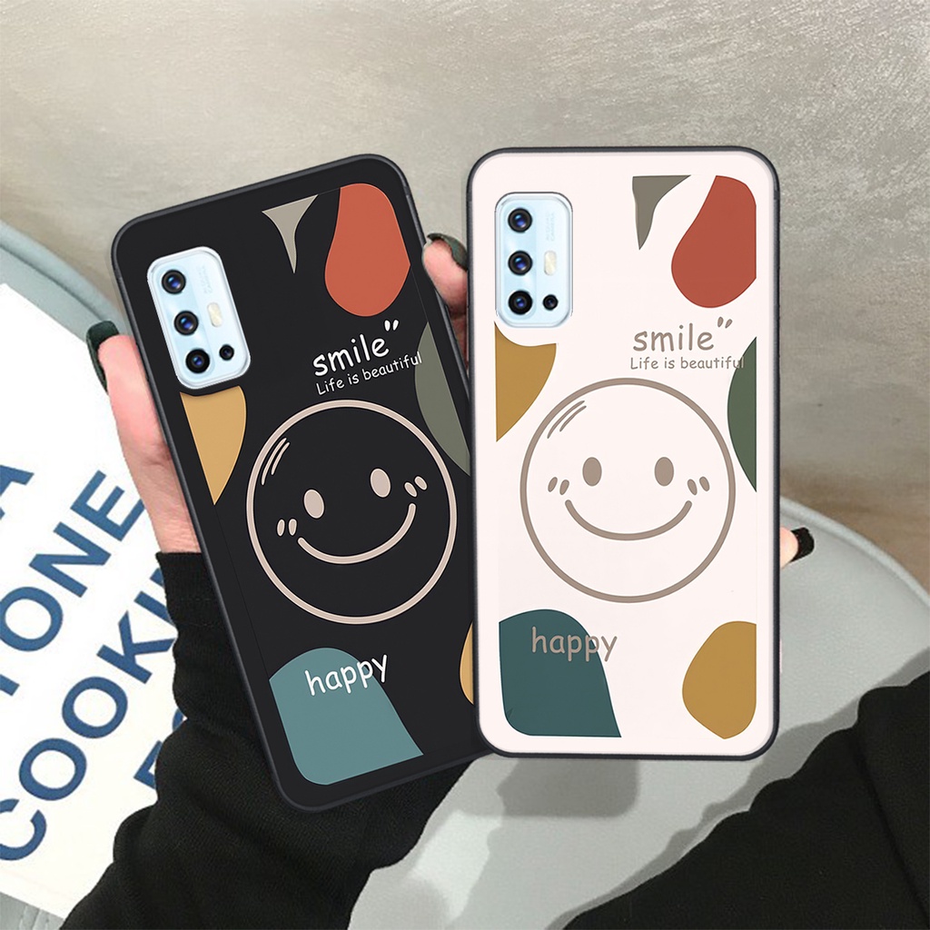 Ốp lưng Vivo V17 hình phi hành gia, Brown be@r , smile happy