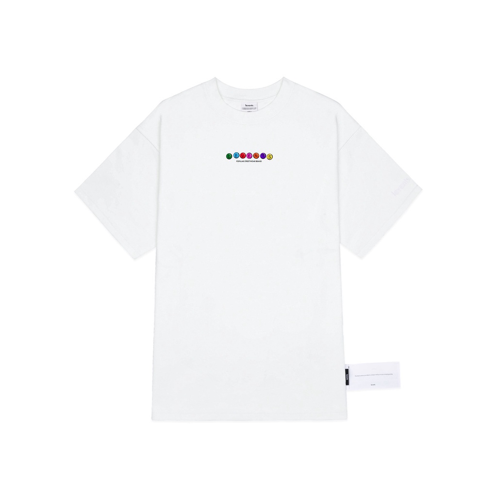 Áo Thun LEVENTS 1 Million White Nam, Áo Phông 1M Nữ Local Brand Tay Ngắn Form Rộng Unisex | 2tx.resell