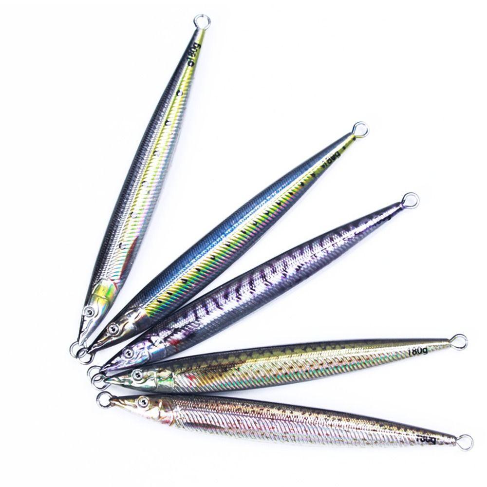 Mồi Câu Cá Giả Bằng Kim Loại 4 Màu 80g 100g 120g 150g 180g