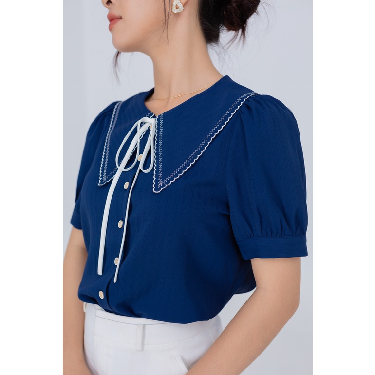 ÁO SƠ MI CỔ NƠ 5728