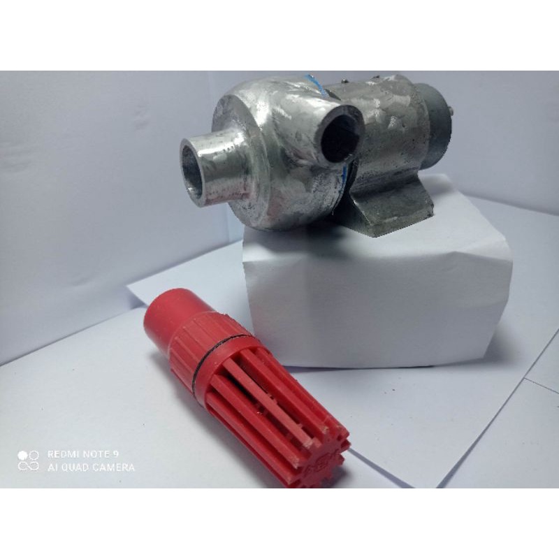 Nupbe phi 34 lắp cho máy bơm 12 v .