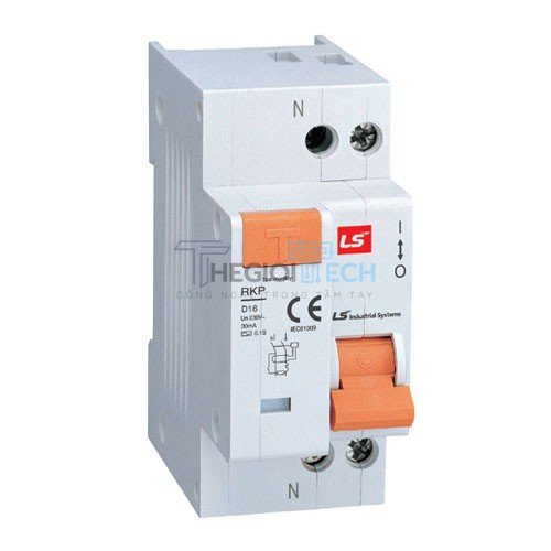 Cầu dao RCBO LS RKP 1P+N 4.5kA 6A